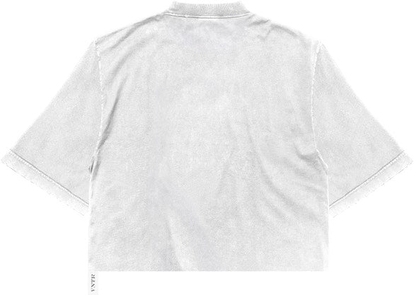 VNTR ESSTL CRP TEE WHITE